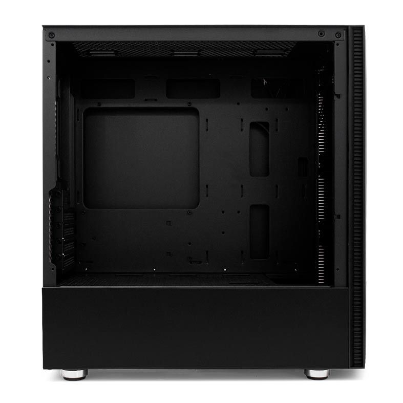 Gabinete Gamer Pichau Carrier II Lateral Vidro Temp RGB Preto, PG-CR02-BKRGB