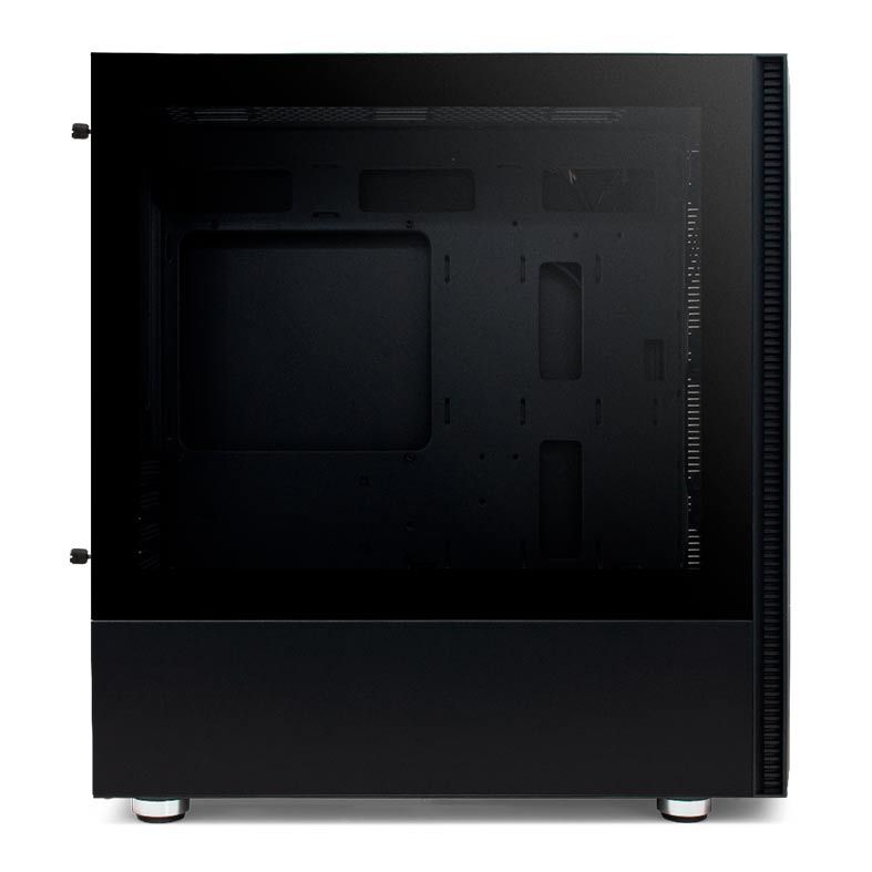Gabinete Gamer Pichau Carrier II Lateral Vidro Temp RGB Preto, PG-CR02-BKRGB