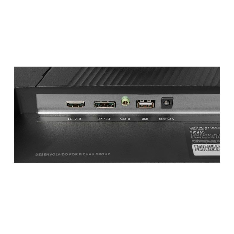 Monitor Gamer Pichau Centauri Pulse 24, 24 Pol, IPS, FHD, 165Hz, 1ms, FreeSync, HDMI/DP, PG-CRPLS24-BL01