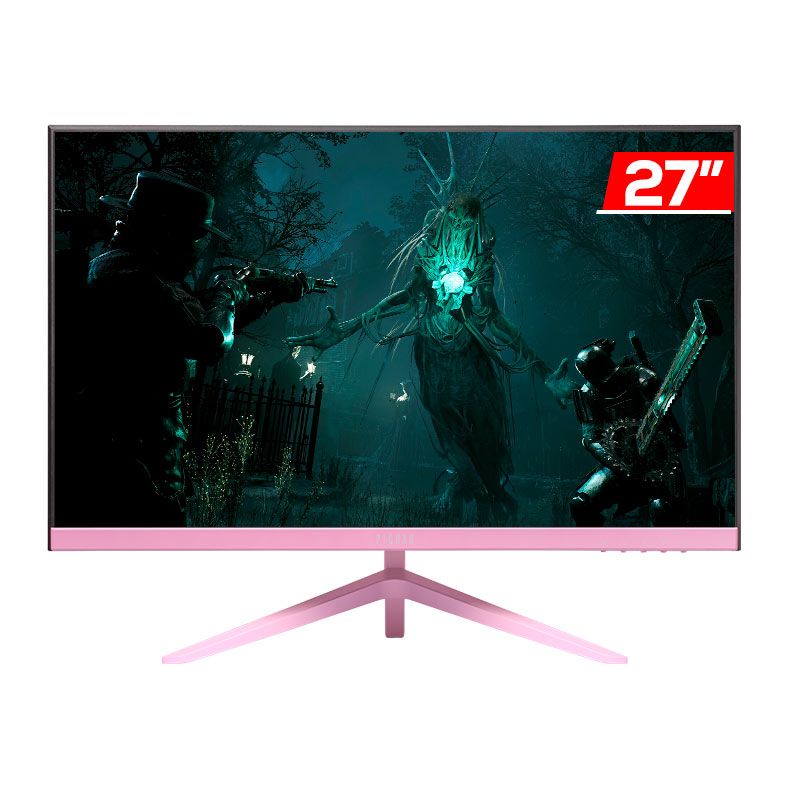 Monitor Gamer Pichau Centauri CR27P, 27 Pol, IPS, 2K, 1ms, 165Hz, FreeSync, HDMI/DP, PG-CTRP-PINK01