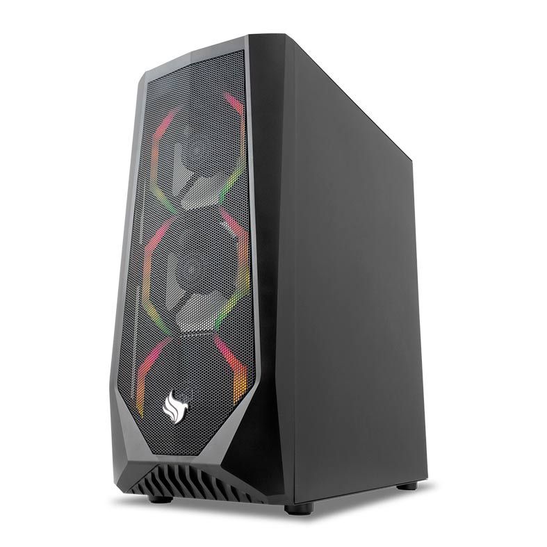 Gabinete Gamer Pichau Darth Vidro Temp Preto, PG-DA01-FL