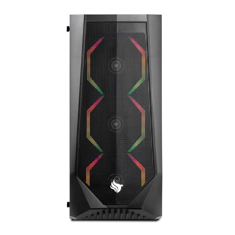 Gabinete Gamer Pichau Darth Vidro Temp Preto, PG-DA01-FL