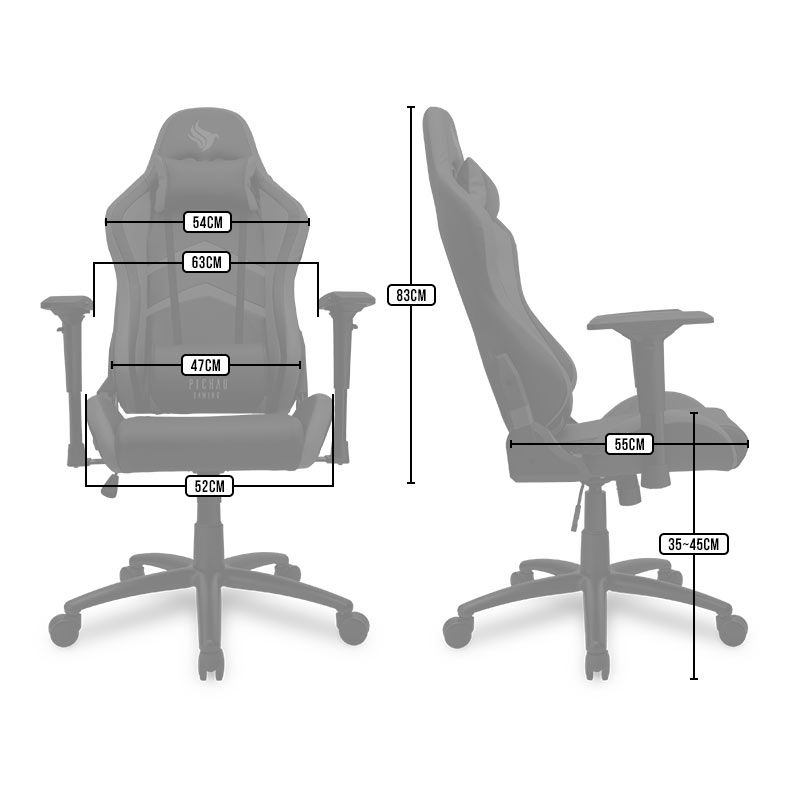 Cadeira Gamer Pichau Donek II Vermelha, PG-DNKII-RED