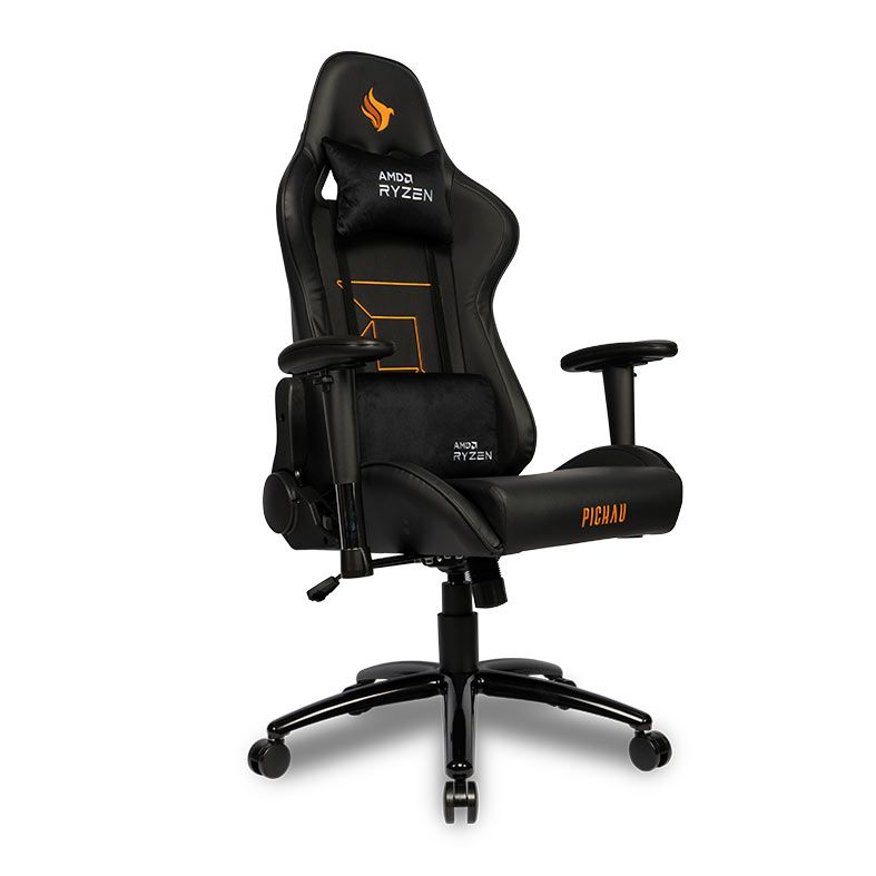 Cadeira Gamer Pichau Donek S AMD, Preta, PG-DNKS-AMD01