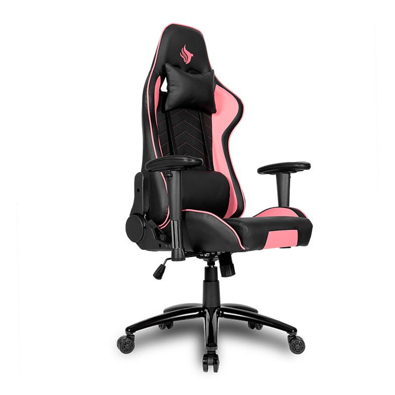 Cadeira Gamer Pichau Donek S, Preta e Rosa, PG-DNKS-BKPK