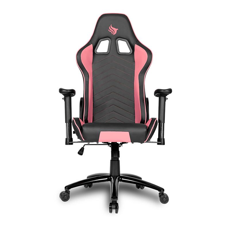 Cadeira Gamer Pichau Donek S, Preta e Rosa, PG-DNKS-BKPK