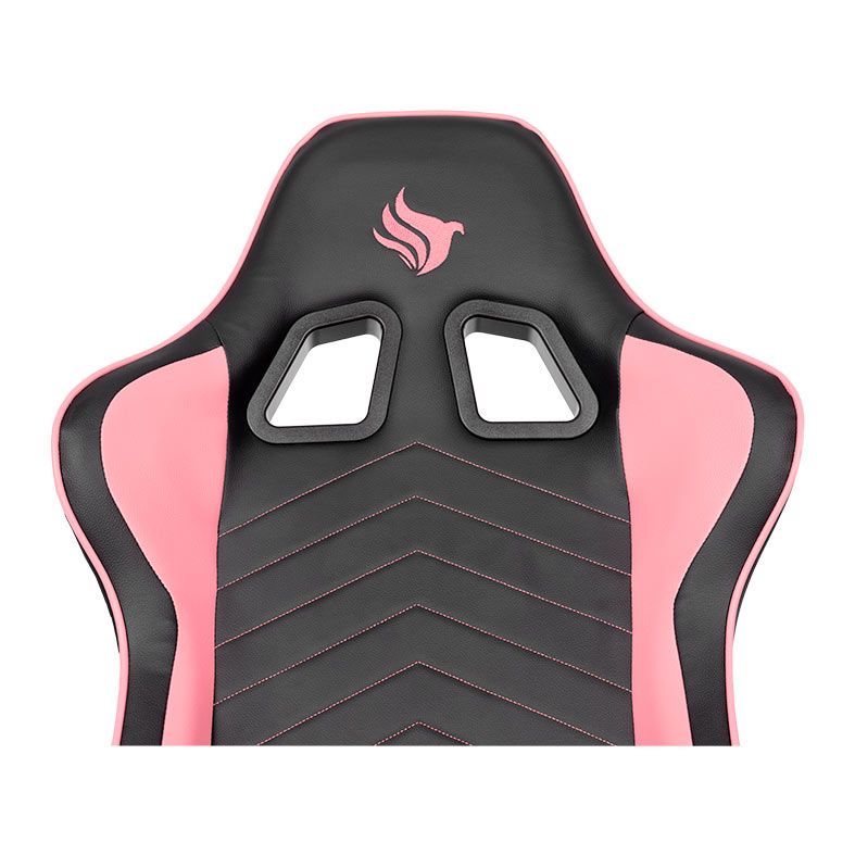 Cadeira Gamer Pichau Donek S, Preta e Rosa, PG-DNKS-BKPK