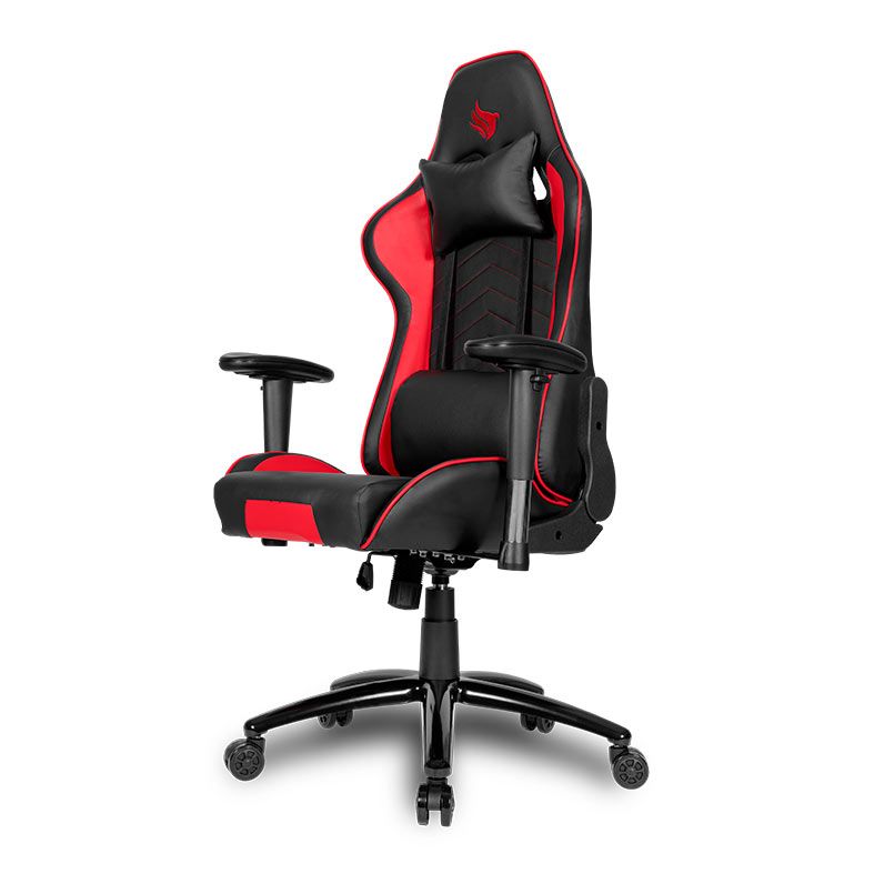 Cadeira Gamer Pichau Donek S, Preta e Vermelha, PG-DNKS-BKRD01