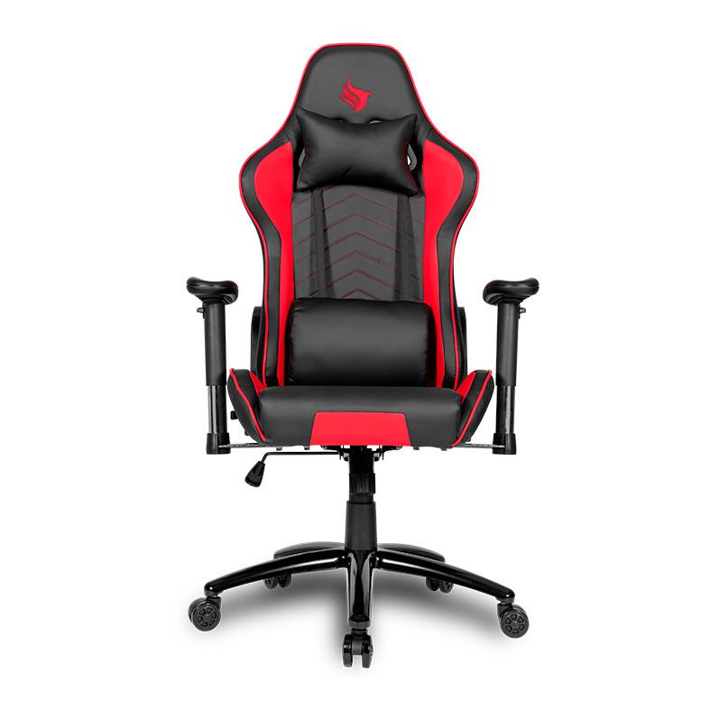 Cadeira Gamer Pichau Donek S, Preta e Vermelha, PG-DNKS-BKRD01