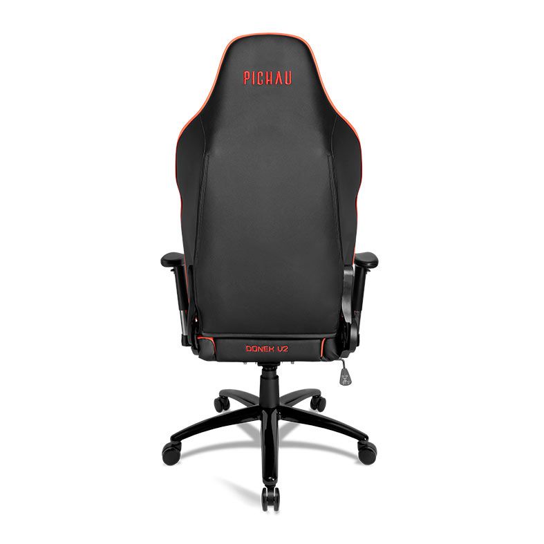 Cadeira Gamer Pichau Donek V2, Preto e Vermelho, PG-DNKV2-BKR01