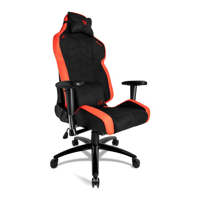 Cadeira Gamer Pichau Donek V2, Preto e Vermelho, PG-DNKV2-BKR01