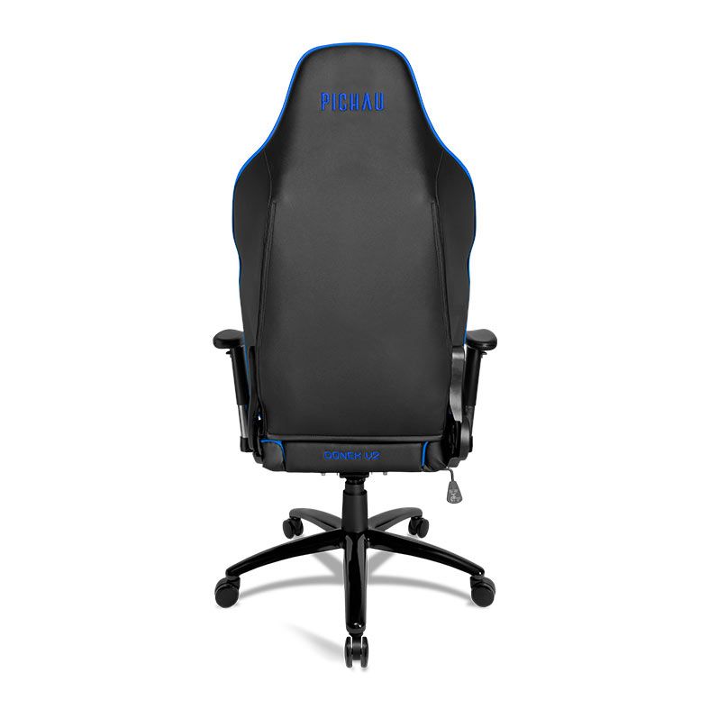 Cadeira Gamer Pichau Donek V2, Tecido, Preto e Azul, PG-DNKV2-BBL