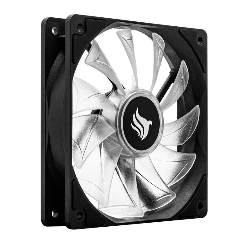 Ventoinha Pichau Gaming Feather X Led Verde, PG-FX120-GREEN