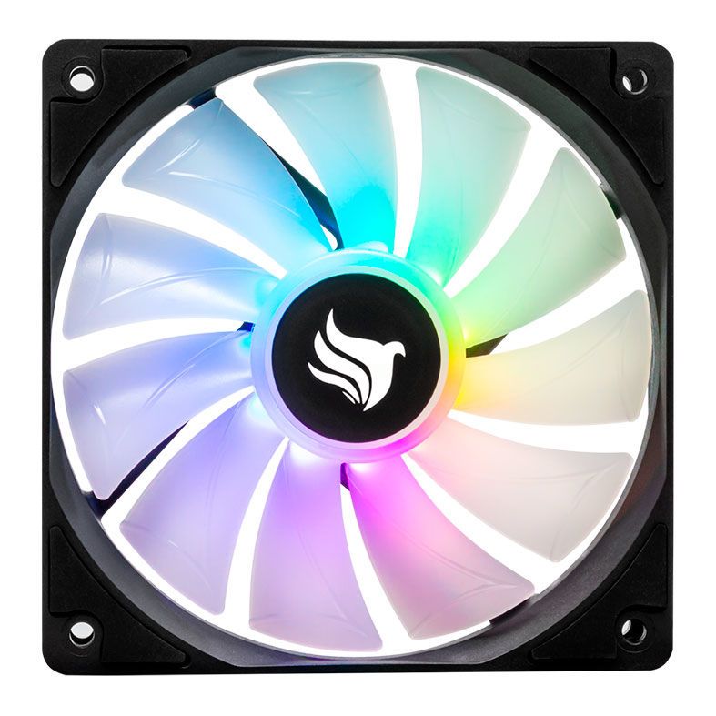 Kit Ventoinhas Pichau Gaming Feather X RGB 3x120mm, PG-FX120-RGB