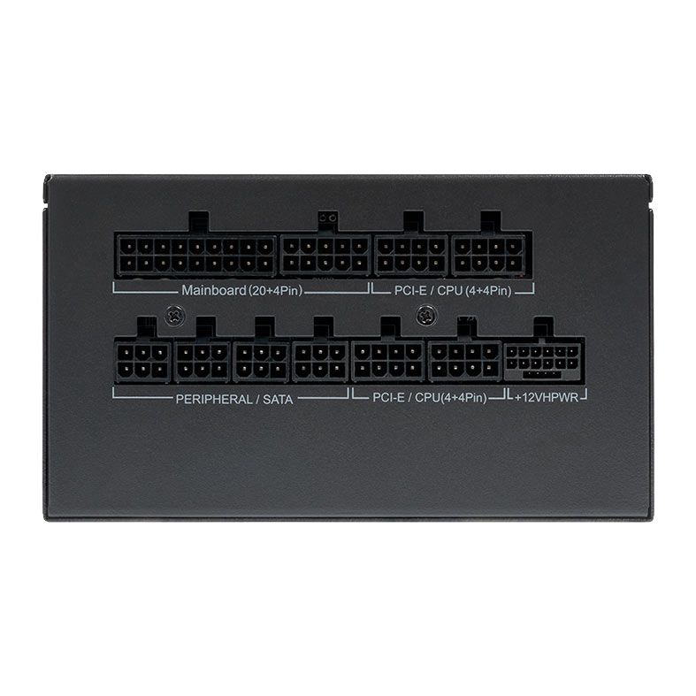 Fonte Pichau Genesis, 1200W, PCIe 5.0, Full Modular, Cybenetics Platinum, Preto, PG-G1200-BK01
