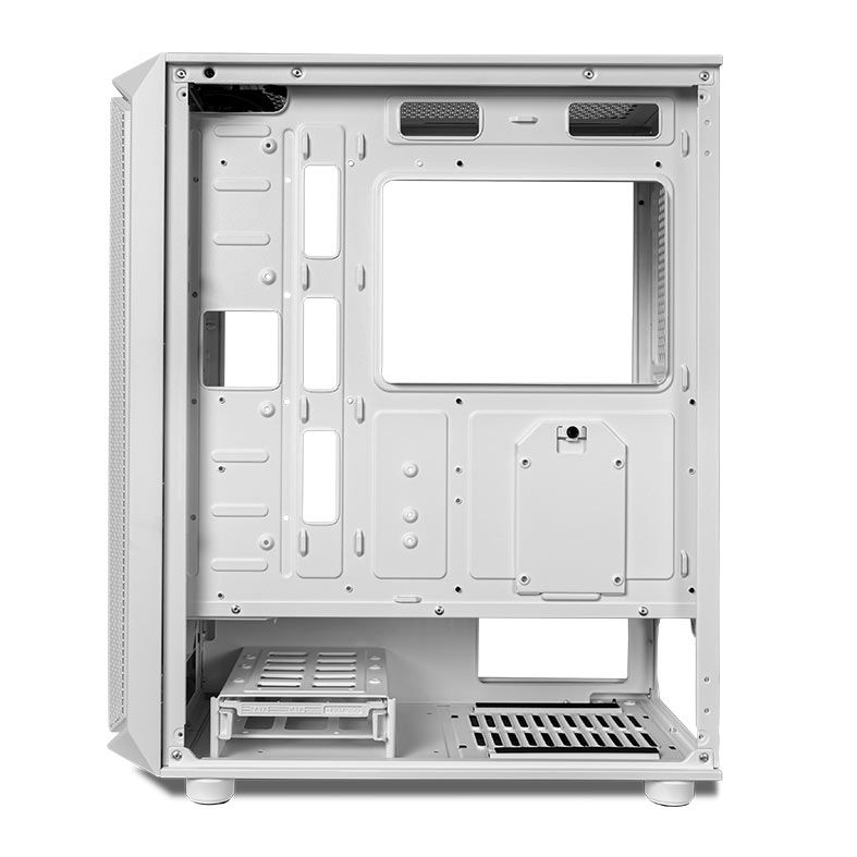 Gabinete Gamer Pichau Gadit L, ARGB, Mid-Tower, Lateral de Vidro, Com 3 Fans, Branco, PG-GDLWH-ARGB01
