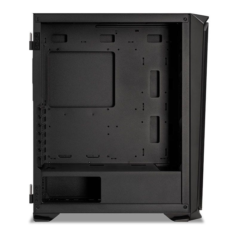 Gabinete Gamer Pichau Gadit 2 RGB, Mid-Tower, Lateral de Vidro Temperado, Com 3 Fans, Preto, PG-GDT-02RGB