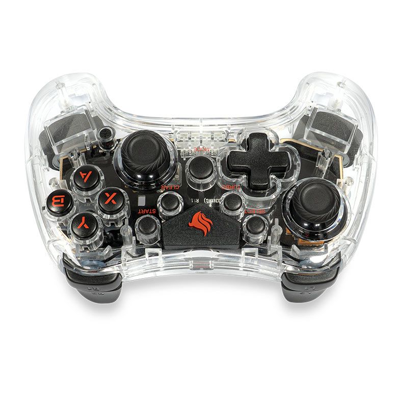 OPENBOX Controle Pichau Glower P1, PC/Switch/PS3/Android, Transparente, PG-GLWP-BL01