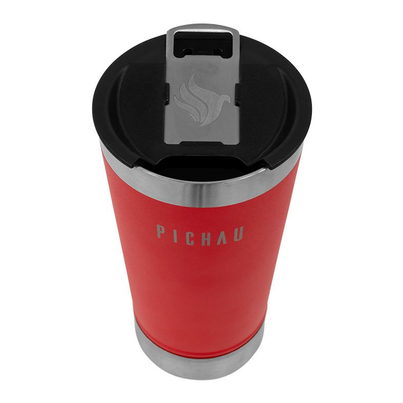 Copo Termico Pichau Hydra HR100, 473ml, Vermelho, PG-HHR100-RD01