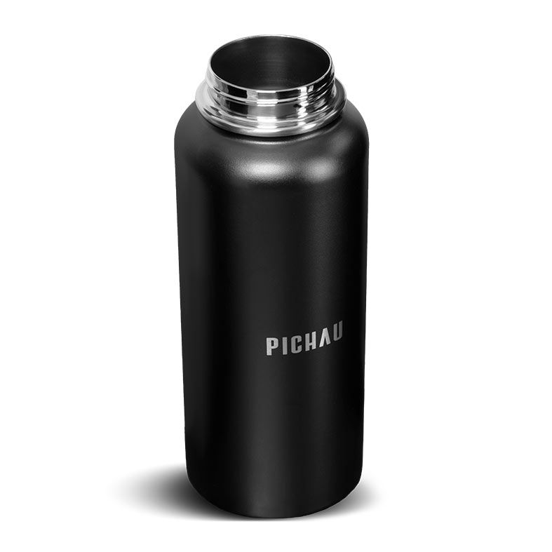 Garrafa Termica Pichau HR135, 650ml, Preto, PG-HR135-BL01
