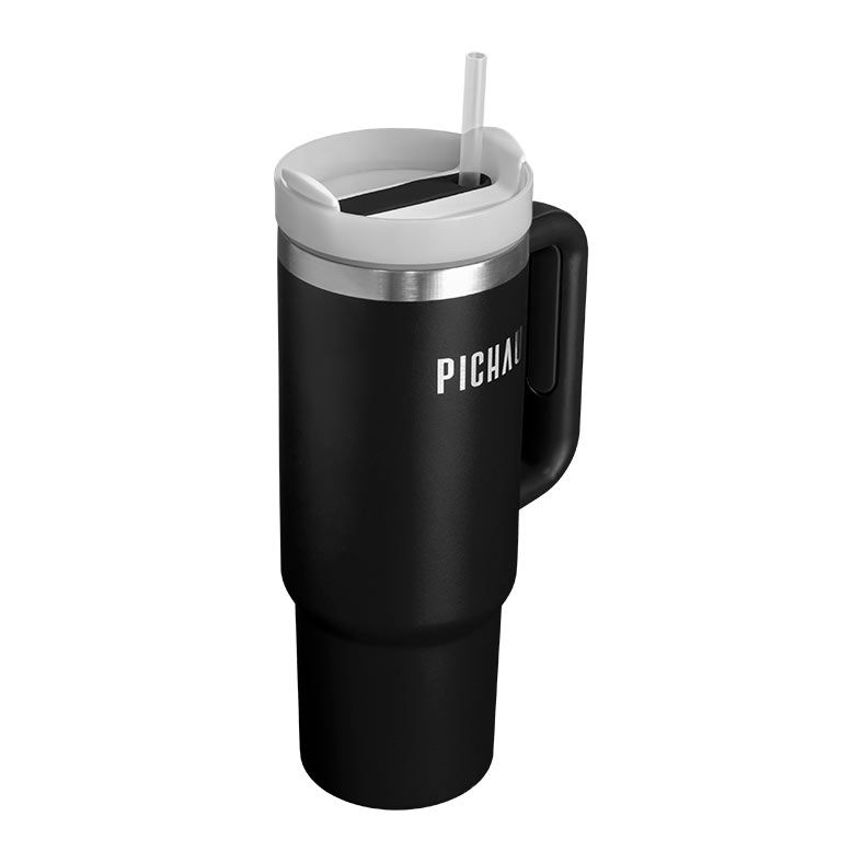 Copo Termico Pichau HR160, Com Canudo, 887ml, Preto, PG-HR160-BL01
