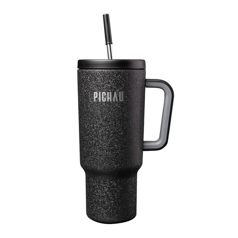 Copo Termico Pichau HR170, Com Canudo, 1.2L, Preto, PG-HR170-BL01