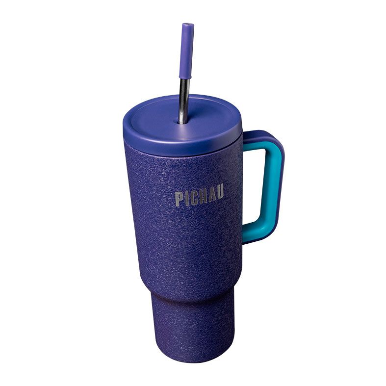 Copo Termico Pichau HR170, Com Canudo, 1.2L, Azul e Roxo, PG-HR170-BP01