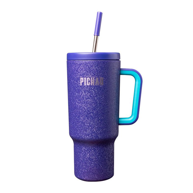 Copo Termico Pichau HR170, Com Canudo, 1.2L, Azul e Roxo, PG-HR170-BP01