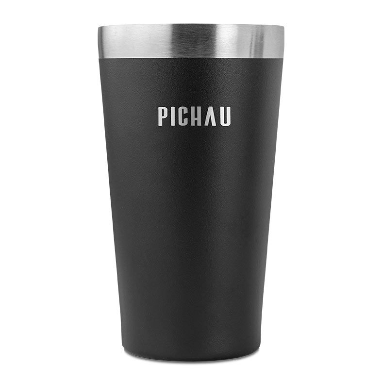 Copo Termico Pichau HR90, 473ml, Sem Tampa, Preto, PG-HR90-BL01