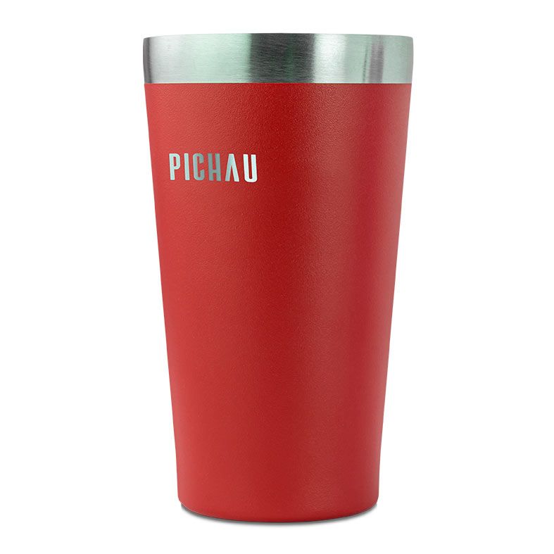 Copo Termico Pichau HR90, 473ml, Sem Tampa, Vermelho, PG-HR90-RD01