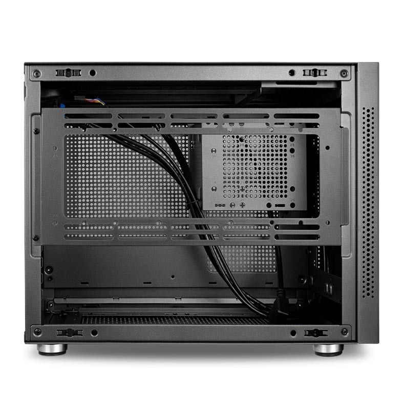 Gabinete Gamer Pichau HX100 Glass Lateral De Vidro Preto, PG-HX1-G01