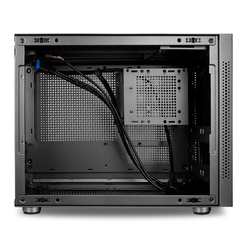 Gabinete Gamer Pichau HX100 Glass Lateral De Vidro Preto, PG-HX1-G01