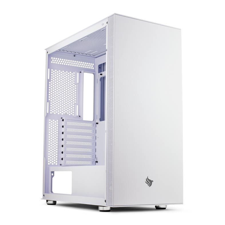 Gabinete Gamer Pichau HX500 Lateral De Vidro White, PG-HX5-W01