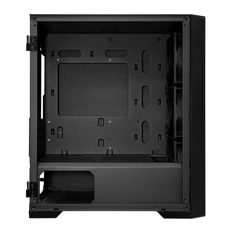 Gabinete Gamer Pichau HX550M, Mid-Tower, Lateral de Vidro, Com 3 Fans, PG-HX550M-BK01