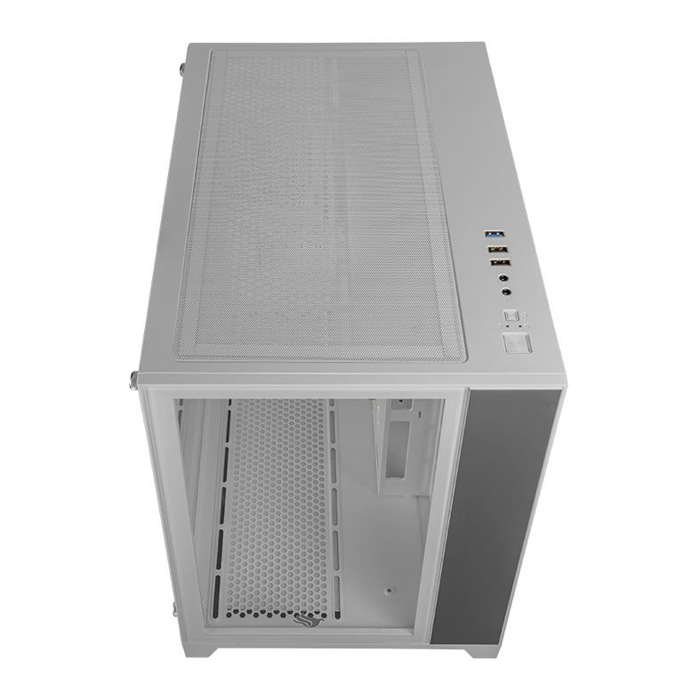 Gabinete Gamer Pichau HX710L, Mid-Tower, Branco, PG-HX71L-WH01