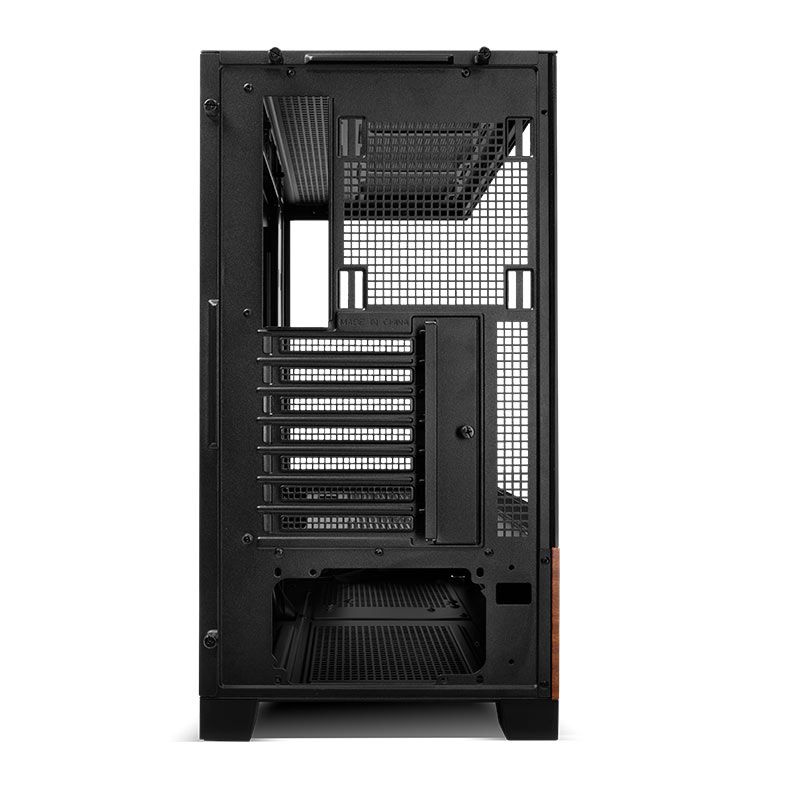 Gabinete Gamer Pichau HX750 Ligno, Mid-Tower, Com Tela LCD, Lateral de Vidro, Preto, PG-HX750LCD-BK