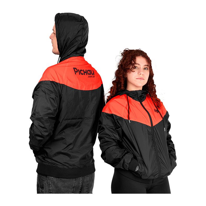 Jaqueta Corta Vento Pichau, G1, Vermelho, PG-JCVT-G1RED
