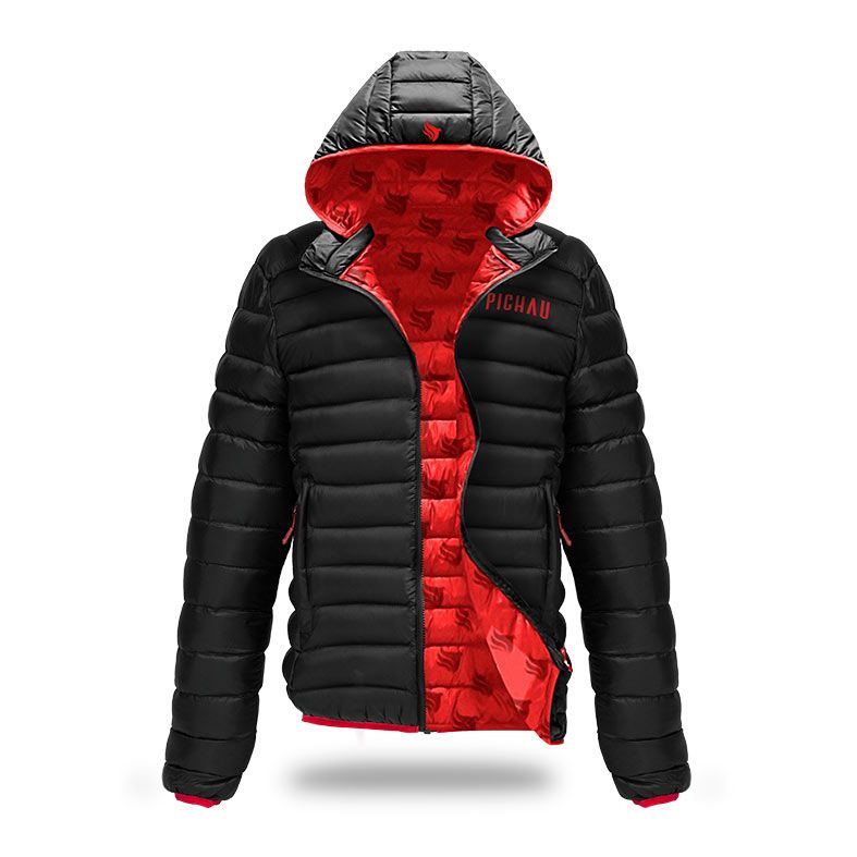 Jaqueta Puffer Pichau G, Vermelho, PG-JPF-GRED