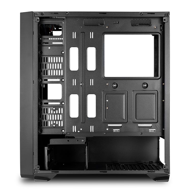 Gabinete Gamer Pichau Lark Vidro Temp Preto, PG-LK-01
