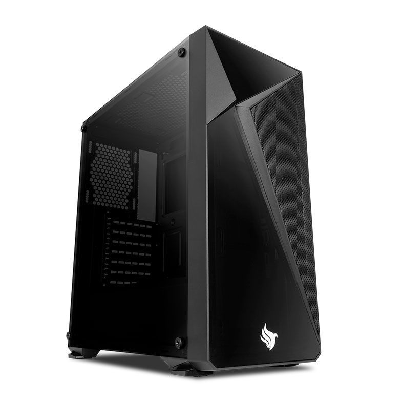 Gabinete Gamer Pichau Lark Vidro Temp Preto, PG-LK-01