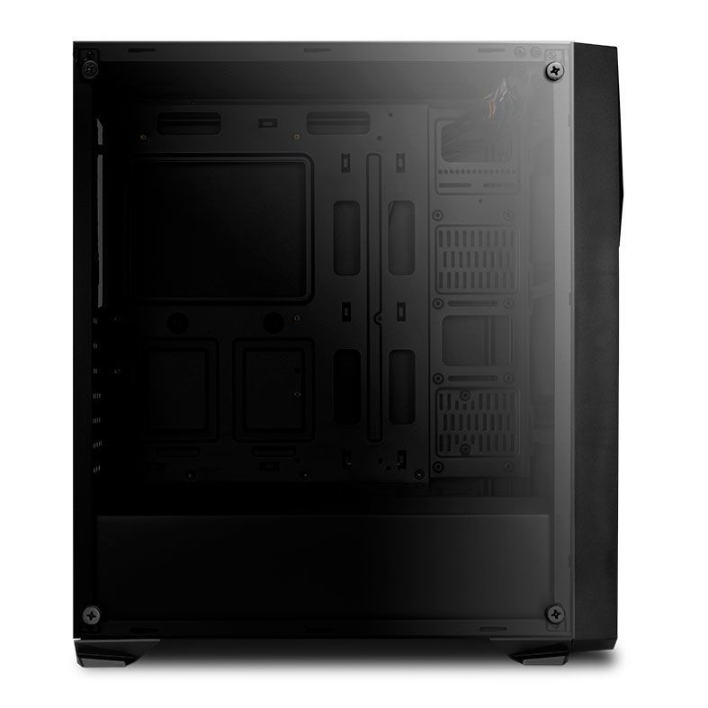 Gabinete Gamer Pichau Lark Vidro Temp Preto, PG-LK-01
