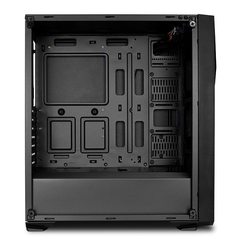 Gabinete Gamer Pichau Lark Vidro Temp Preto, PG-LK-01