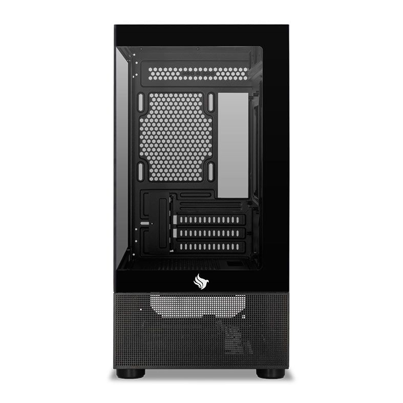 Gabinete Gamer Pichau Magpie 4, Mid-Tower, Lateral de Vidro, Preto, PG-MAG4-BK