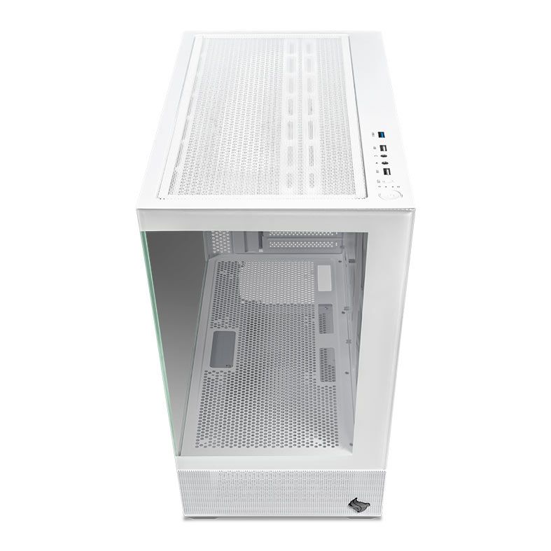 Gabinete Gamer Pichau Magpie 4X, Mid-Tower, Lateral de Vidro, Branco, PG-MAG4X-WH