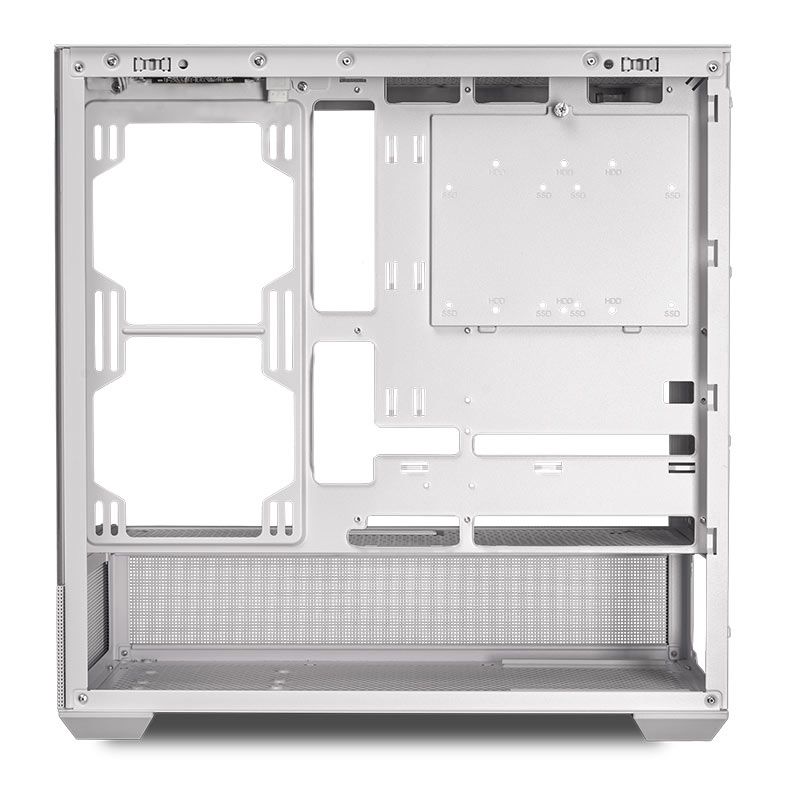 Gabinete Gamer Pichau Magpie 4X, Mid-Tower, Lateral de Vidro, Branco, PG-MAG4X-WH
