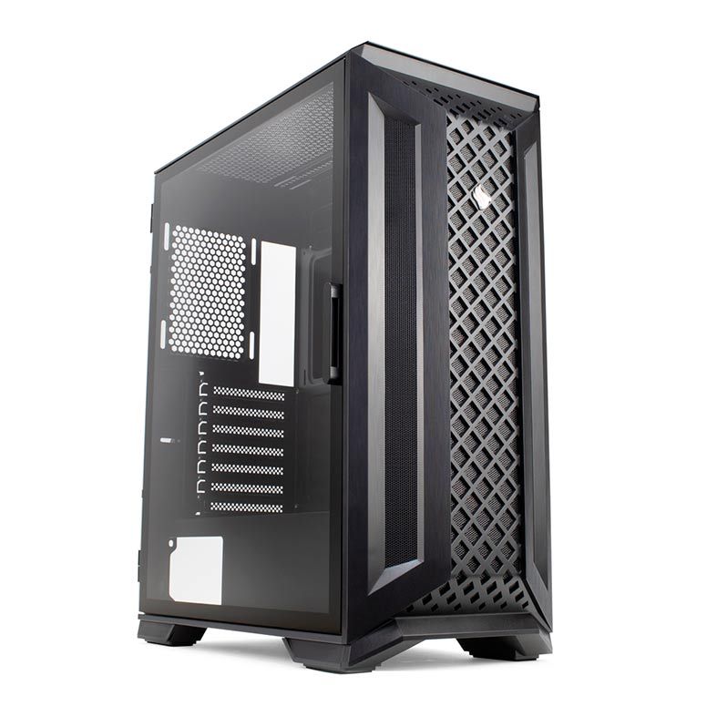 Gabinete Gamer Pichau Mizar Lateral De Vidro Preto, PG-MZR-BL01