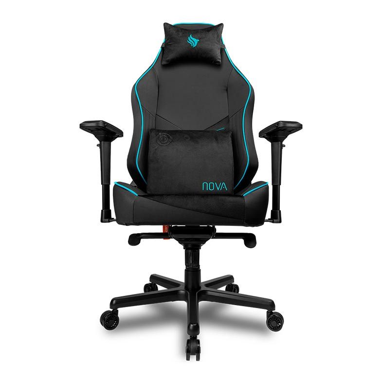 Cadeira Gamer Pichau Nova, Preto e Azul, PG-NOV-BL01