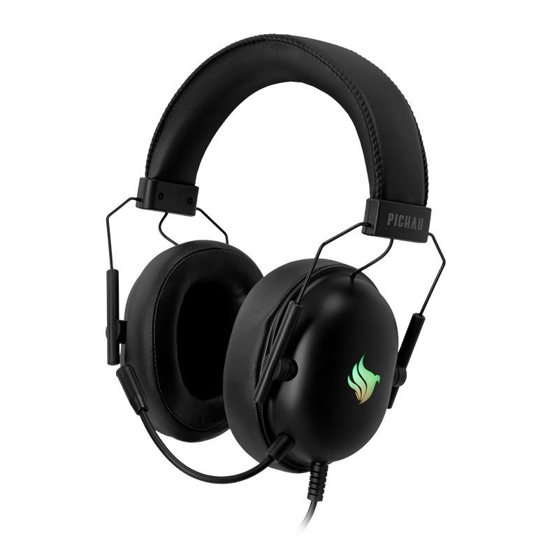 Combo Gamer Pichau Netuno V3 4x1 Teclado Mecanico ABNT2, Mouse 12800DPI, Mousepad Medio, Headset Drivers 50mm, PG-NTNG-RBW01