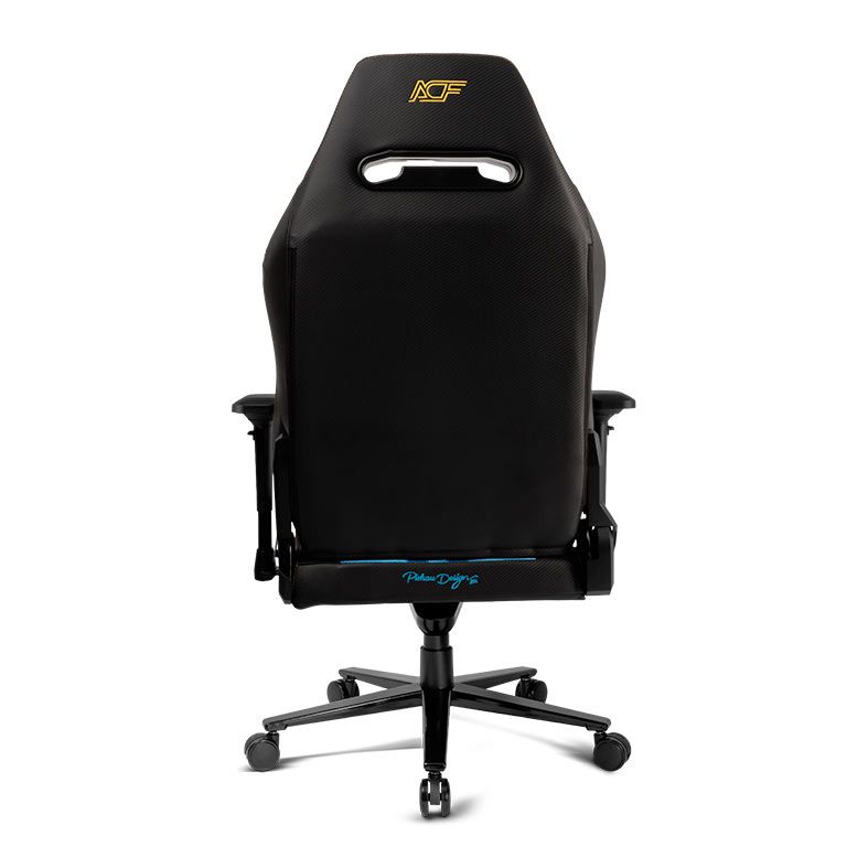 Cadeira Gamer Pichau Nova ACF, Espuma Moldada, Braco 4D, Preta e Azul, PG-NVA-ACF