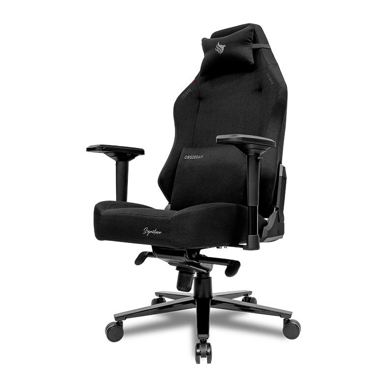 Cadeira Gamer Pichau Nova Signature Obsidian, Espuma Moldada, Braco 4D, Preta, PG-NVS-OB01
